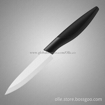 5" White Blade Ceramic Utility Knife W125D
